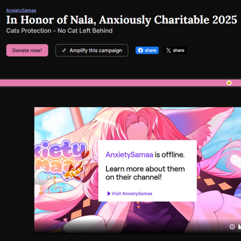 Anxiously Charitable 2025